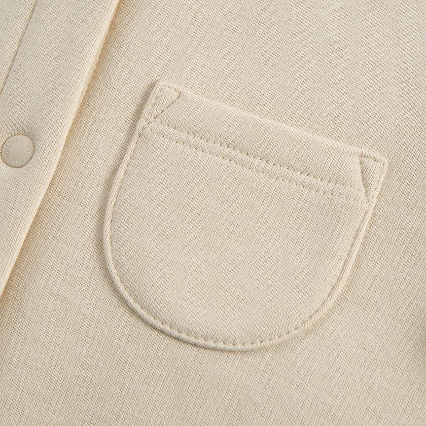 Parchment Cozy Snap Jumper