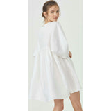 Alcala Linen Dress - Black