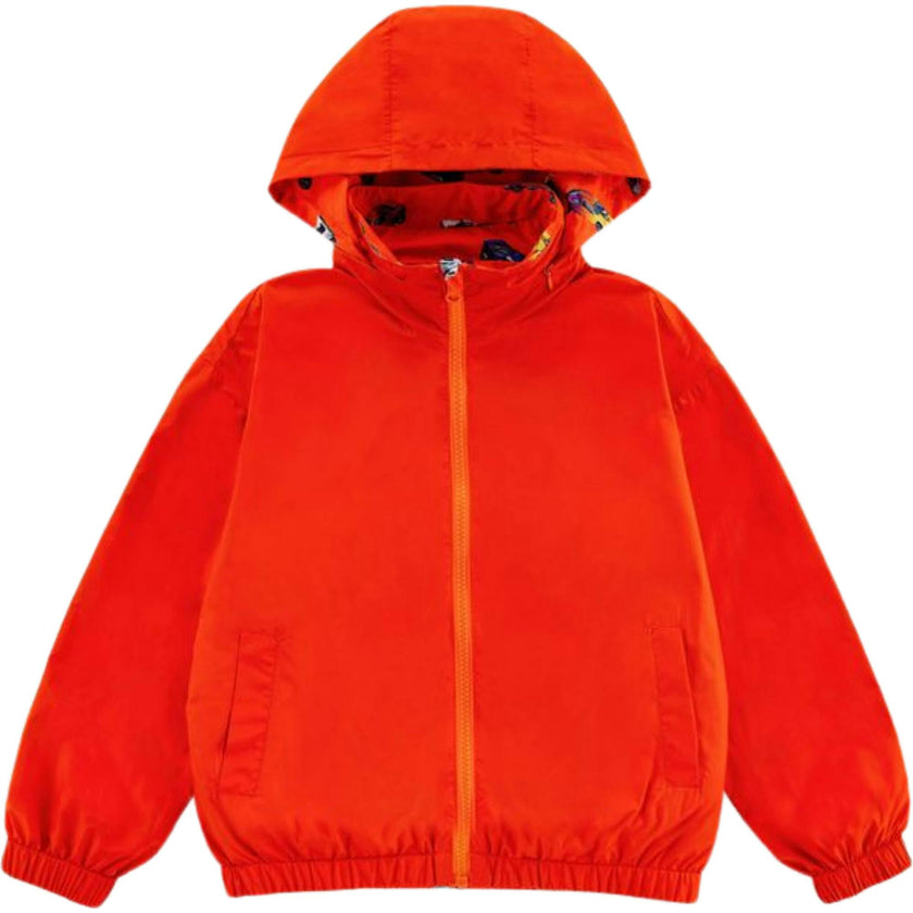 Max Reversible Rain Jacket Windbreaker, Hot Rod