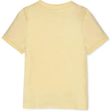 Organic Short Sleeve Henley Tee, Yellow