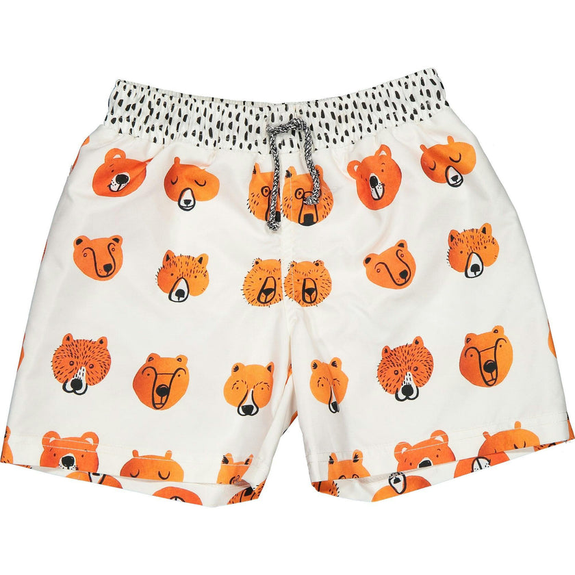 Bears Print Classic Swim Shorts, Multi