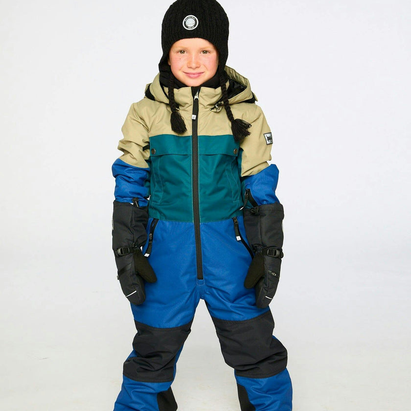 One-Piece Teknik Snowsuit Colorblocked