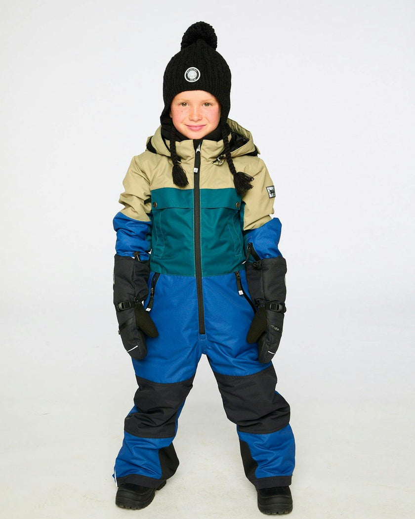 One-Piece Teknik Snowsuit Colorblocked
