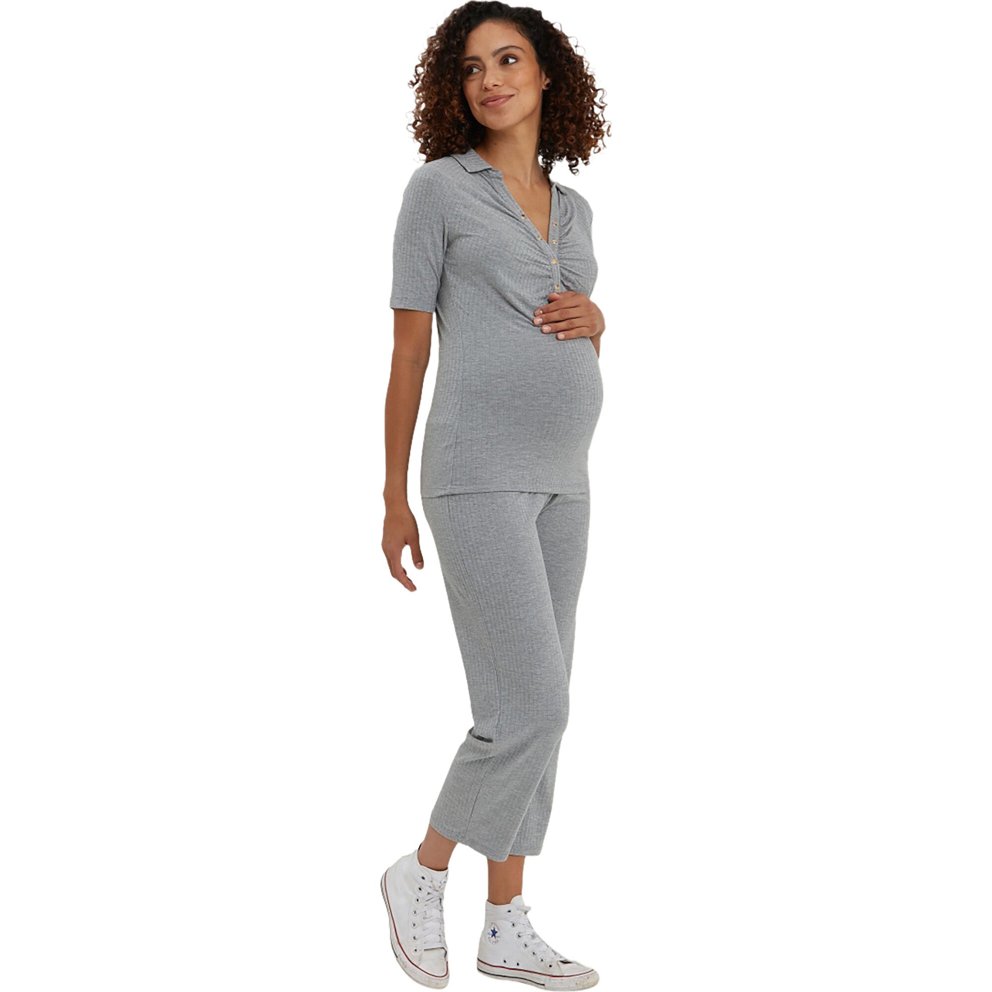 Camilla Maternity & Postpartum Pant, Grey