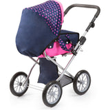 Baby Doll City Star Pram in Polka Dots