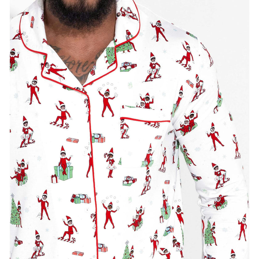 The Elf On The Shelf Bamboo Men's Pajama Set