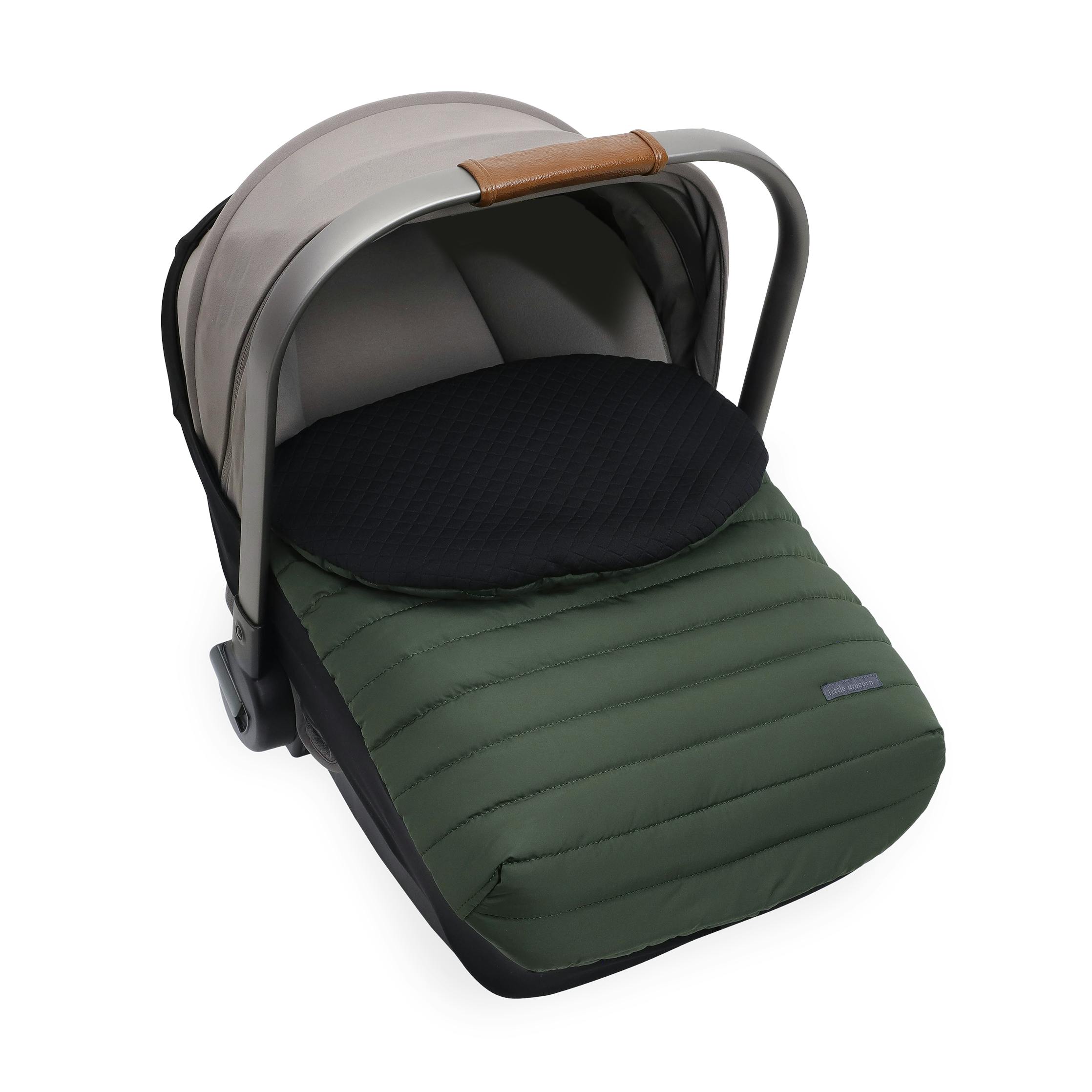 Winter Car Seat Cover - Dark Green