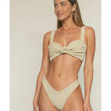 Women's Lulu Striped Bikini Bottom