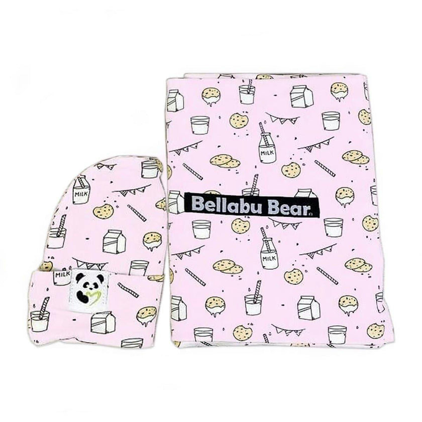Bamboo Swaddle & Beanie Set