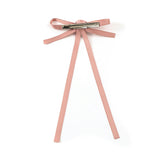 Halo Luxe Darla Rose Bow Hair Clip - Mauve