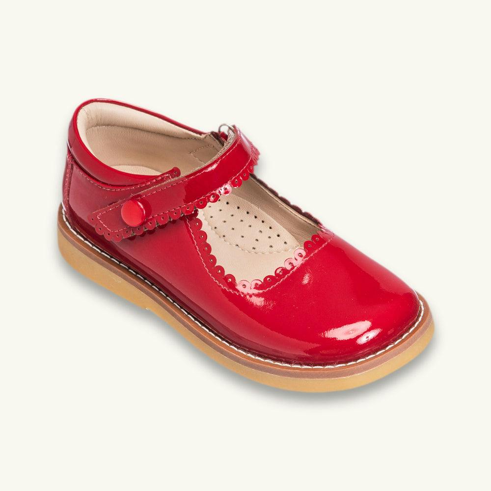 Mary Jane | Red Patent Leather