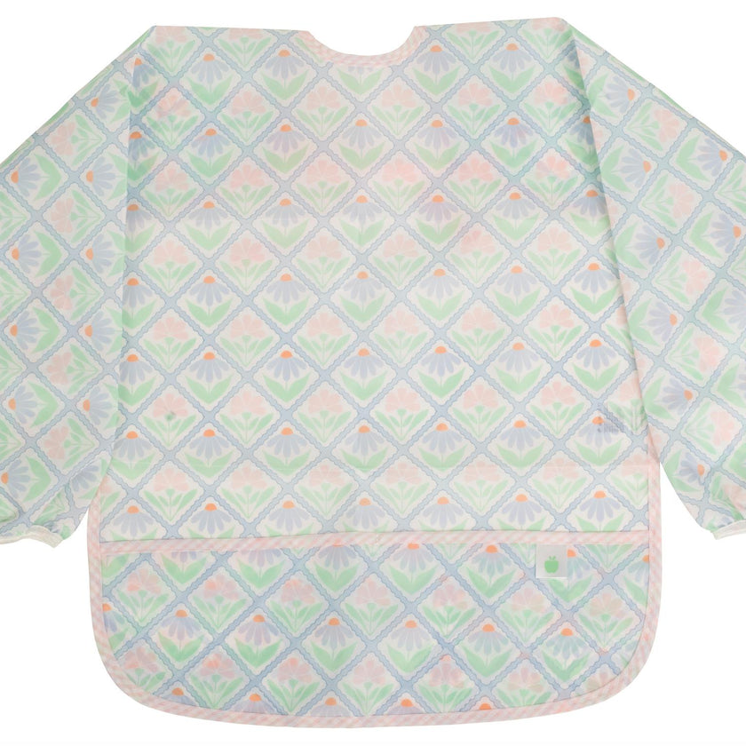 The Cover Everything Bib in Pastel Floral