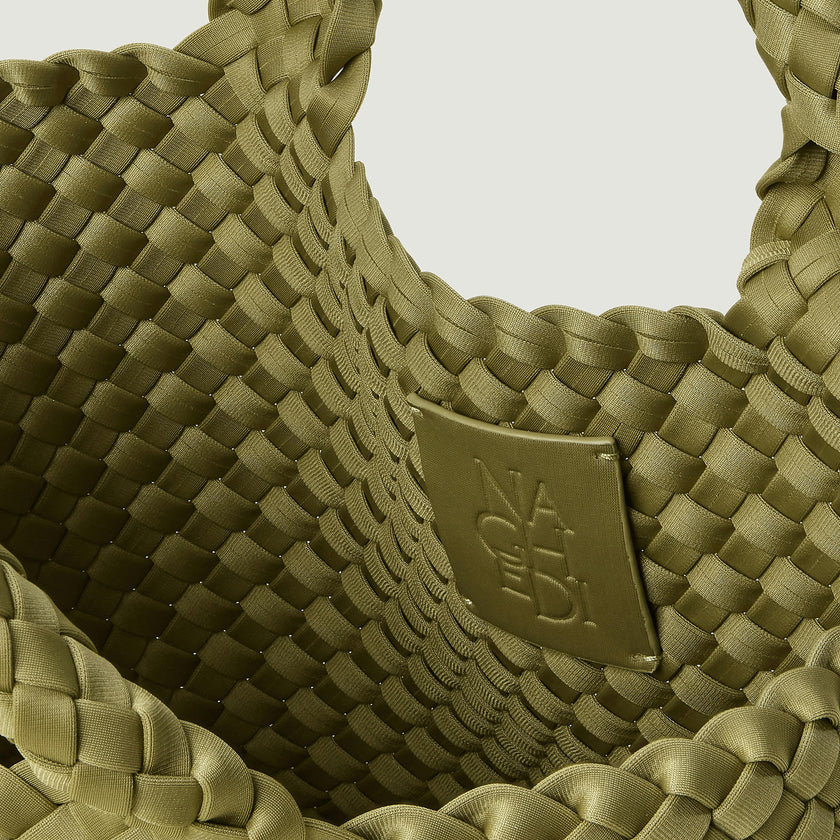 St. Barths Small Tote | Bottle Green