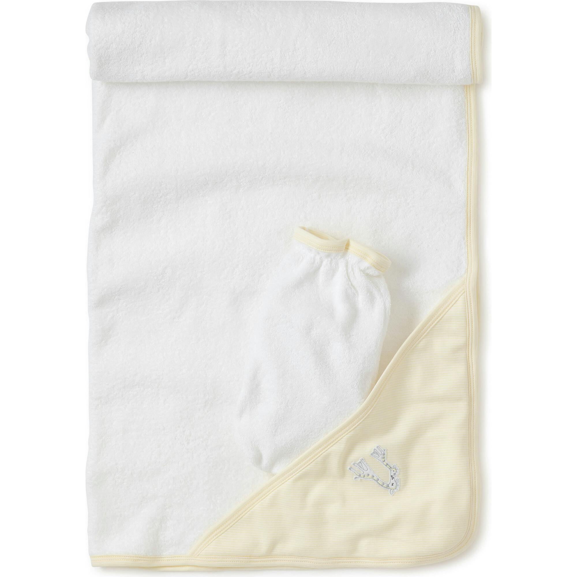 Generations Striped Towel & Mitt Set