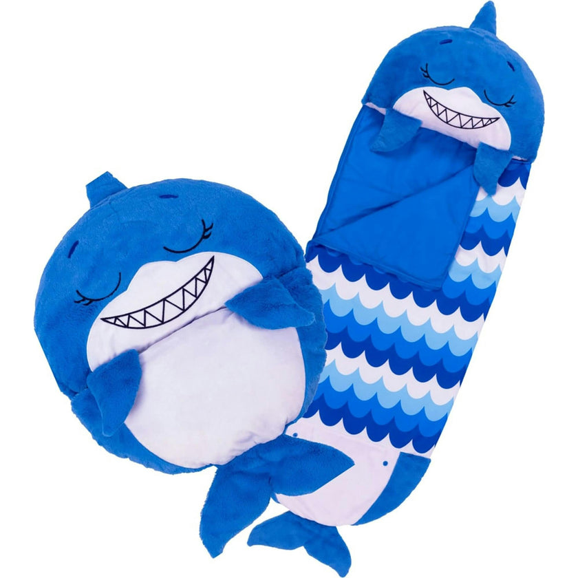 Happy Nappers: Pillow & Sleepy Sack: Medium - Blue