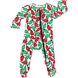 Zippered Footed Onesie, Multi