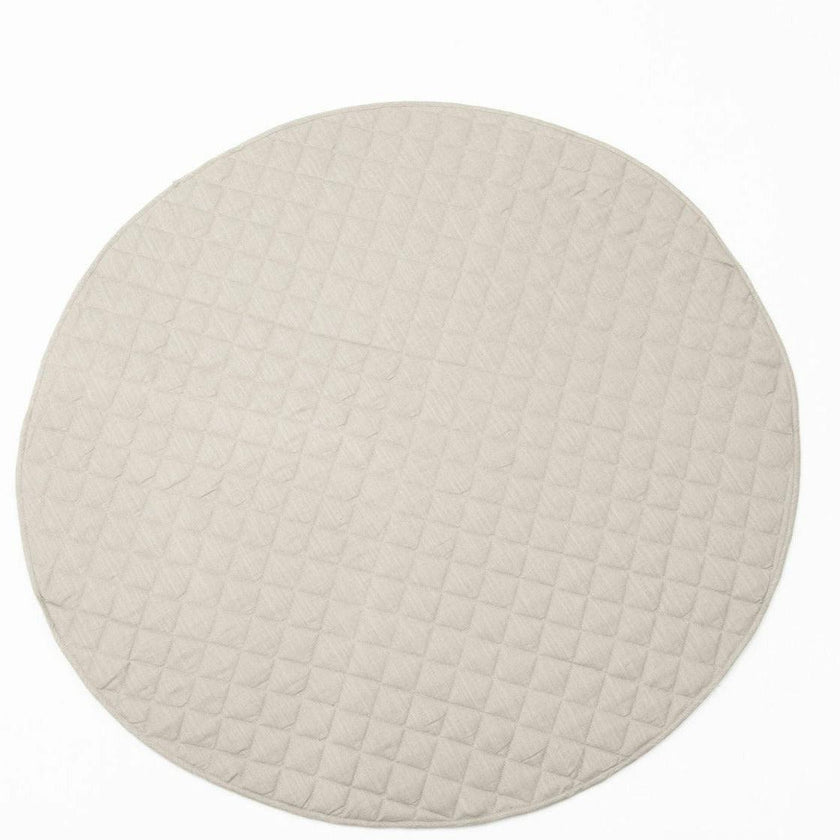 Linen Round Play Mat
