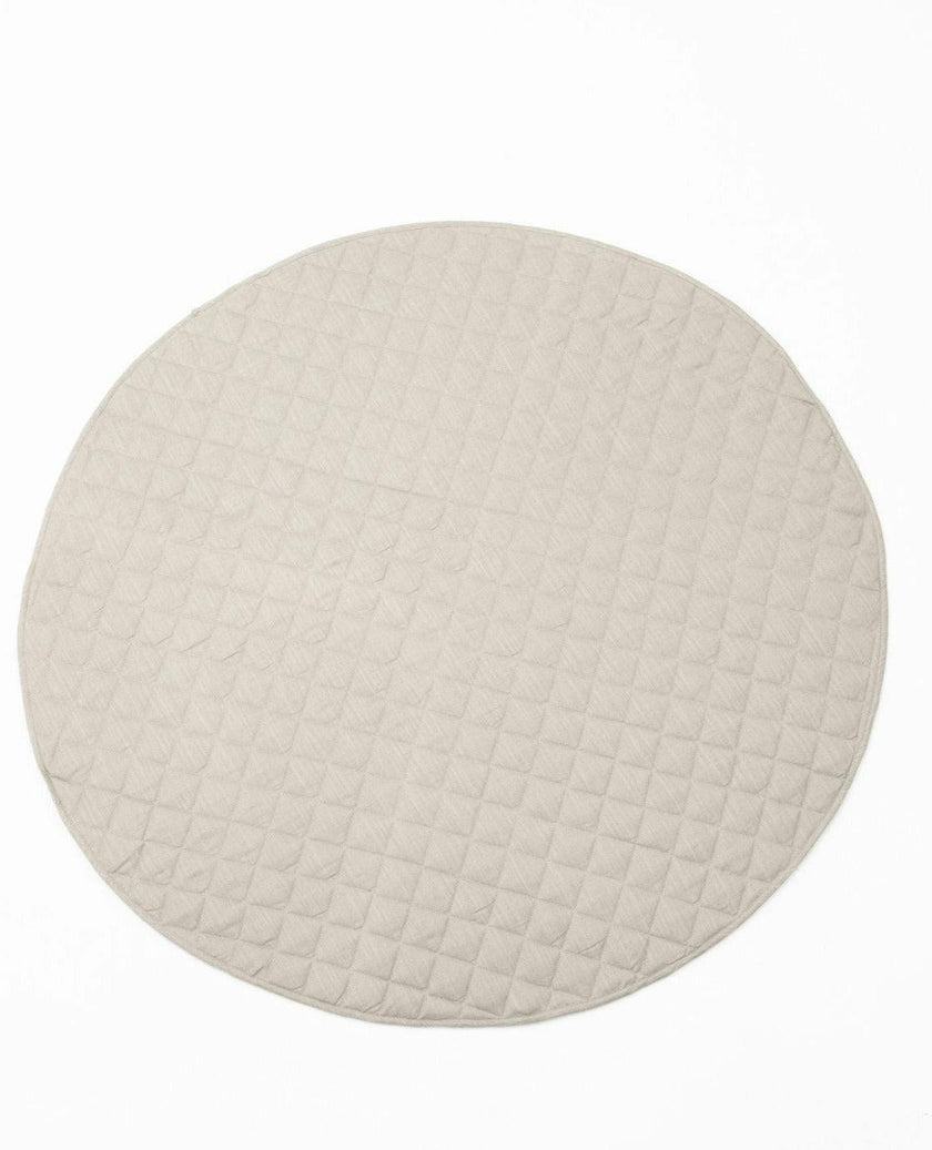 Linen Round Play Mat