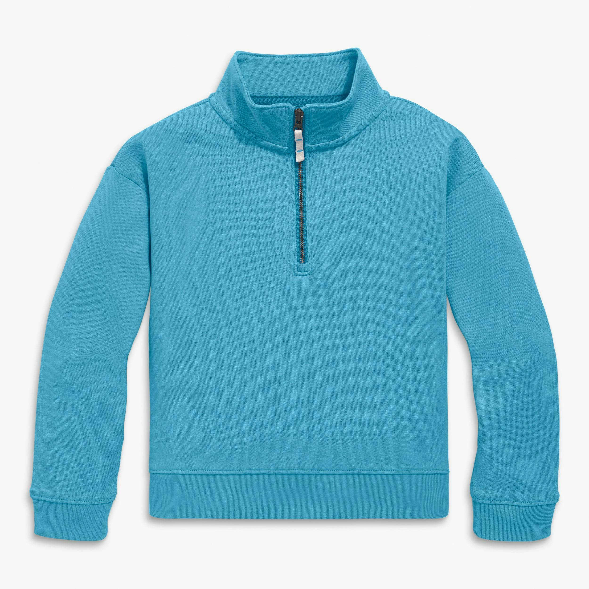 Kids quarter zip sweatshirt