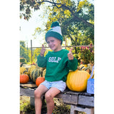 Golf Flag Bobble Hat/Mittens Bundle