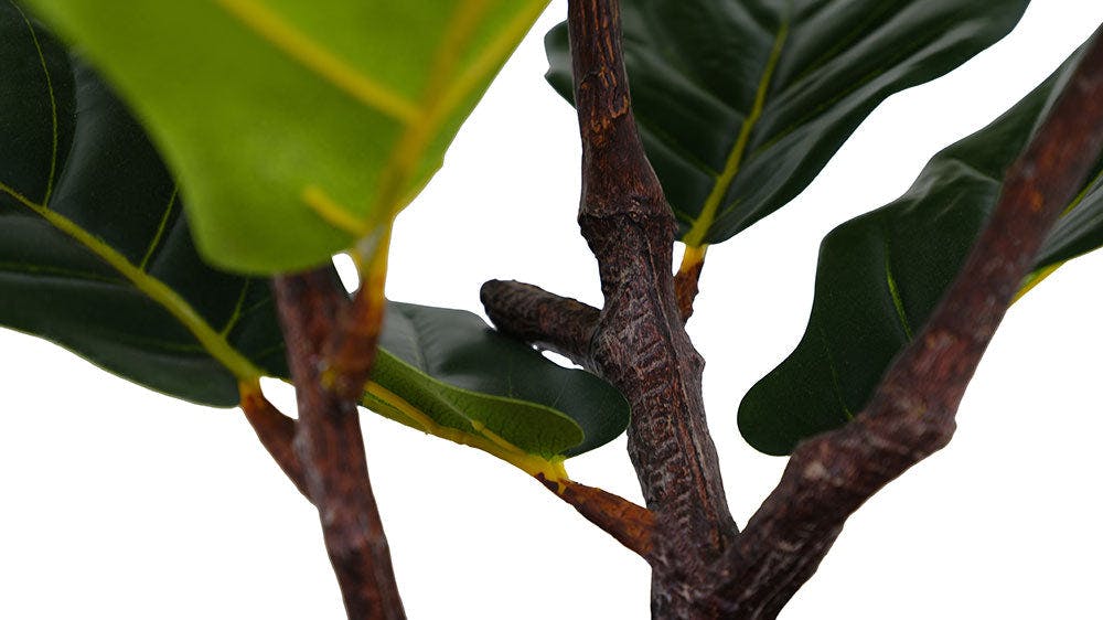 3' Faux Potted Fiddle Leaf Fig Tree