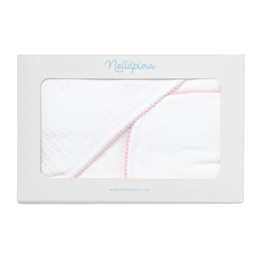 Basket Weave Hooded Baby Towel