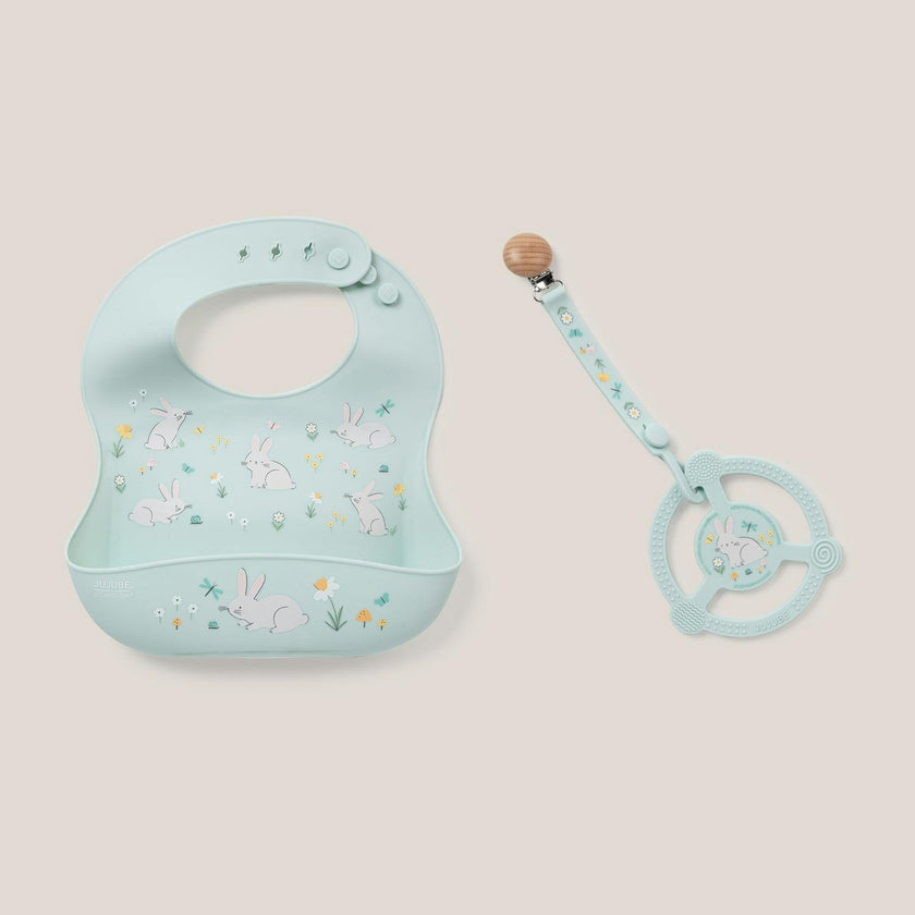 Bib and Teether Baby Bundle