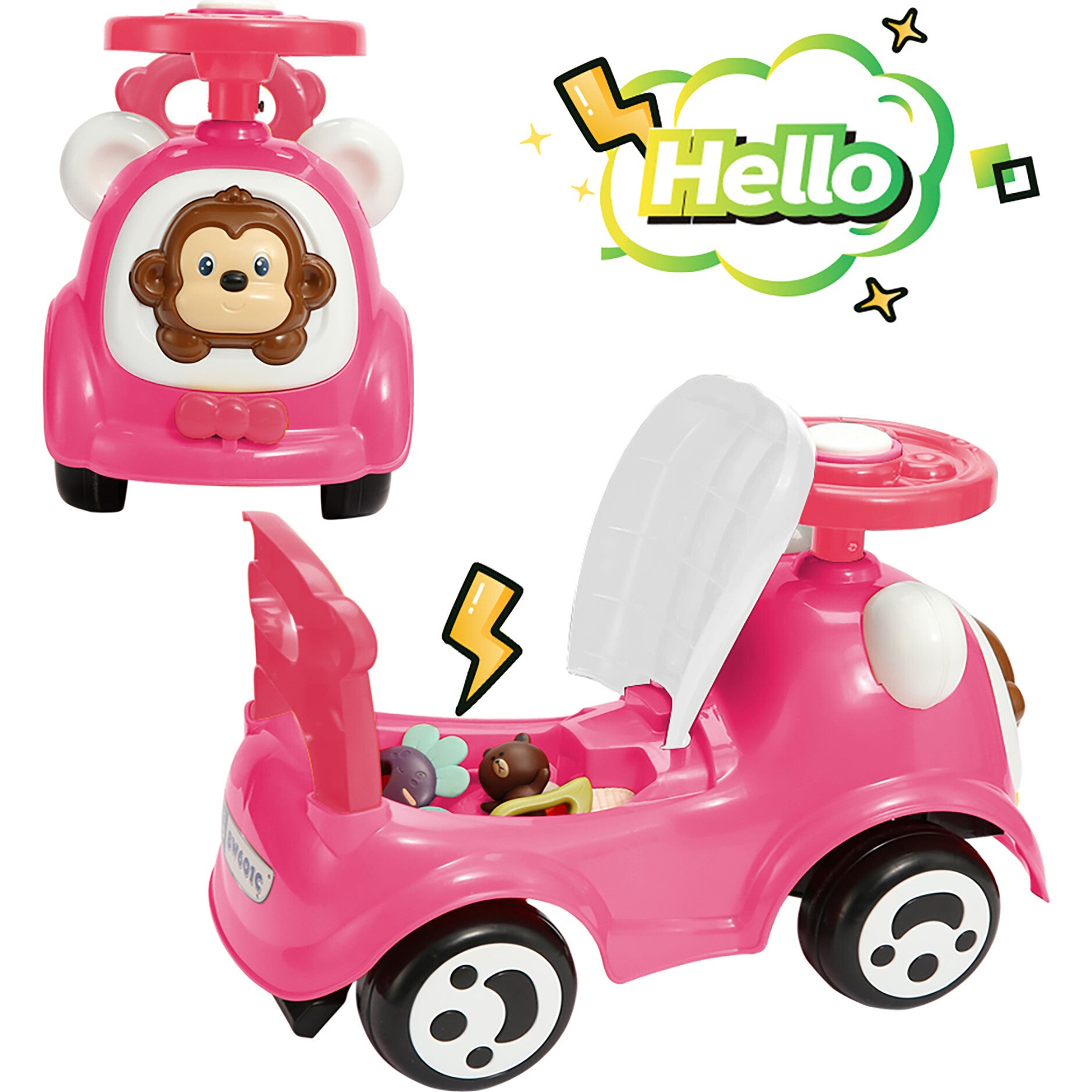 Trimate: Push & Ride Racer - Pink