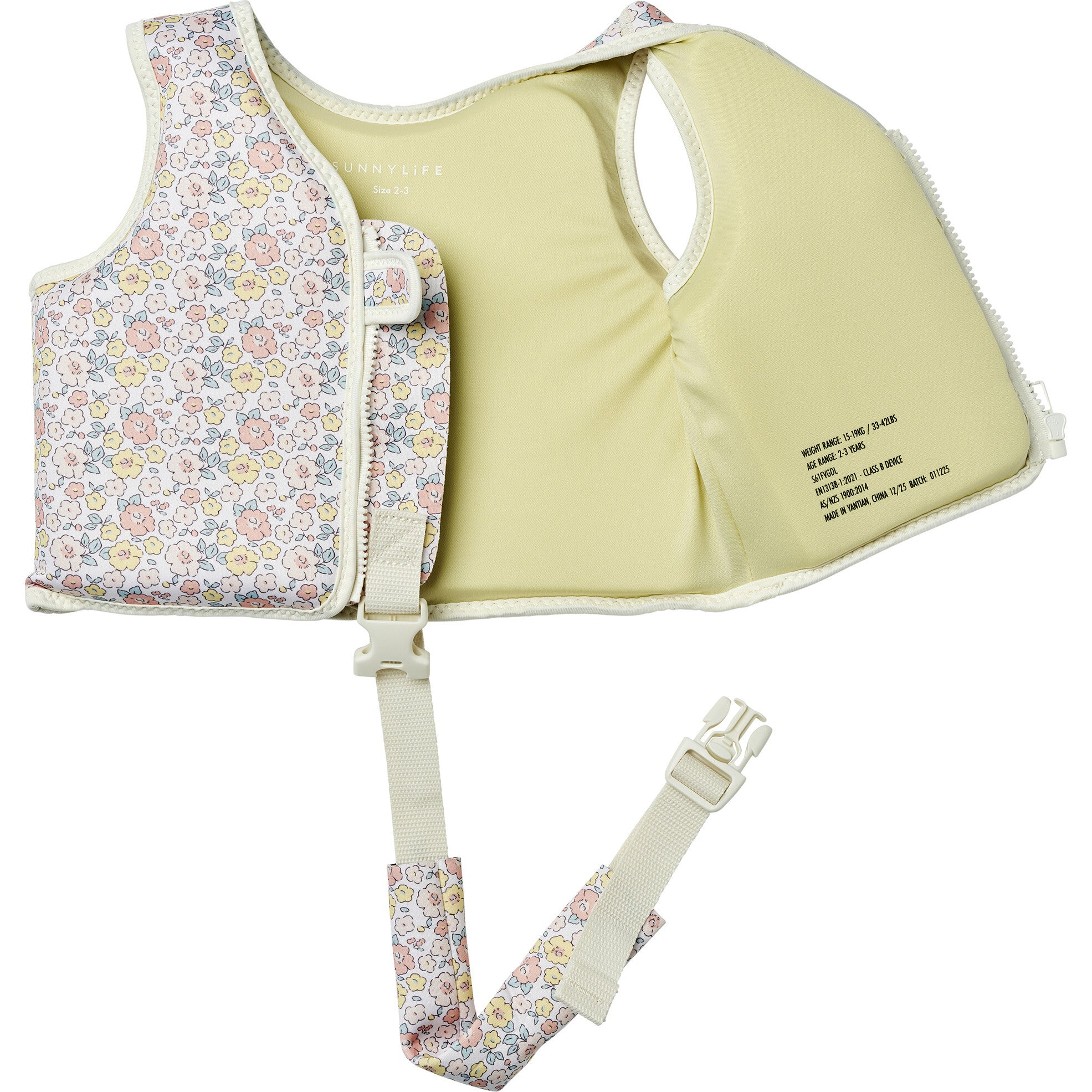 Float Vest: 2-3Y - Into the Garden