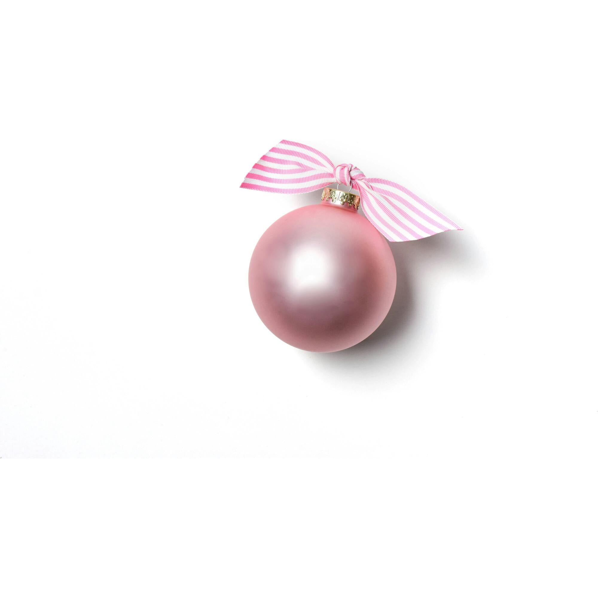 My First Birthday Girl Glass Ornament