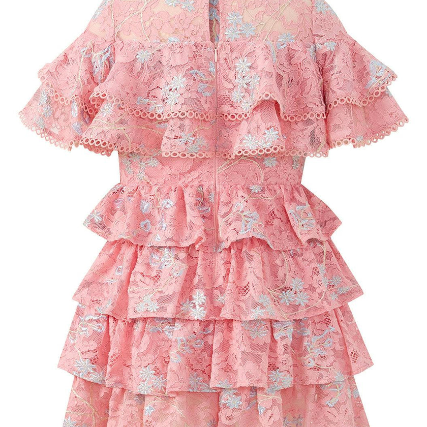Allyson Frill Mini Dress