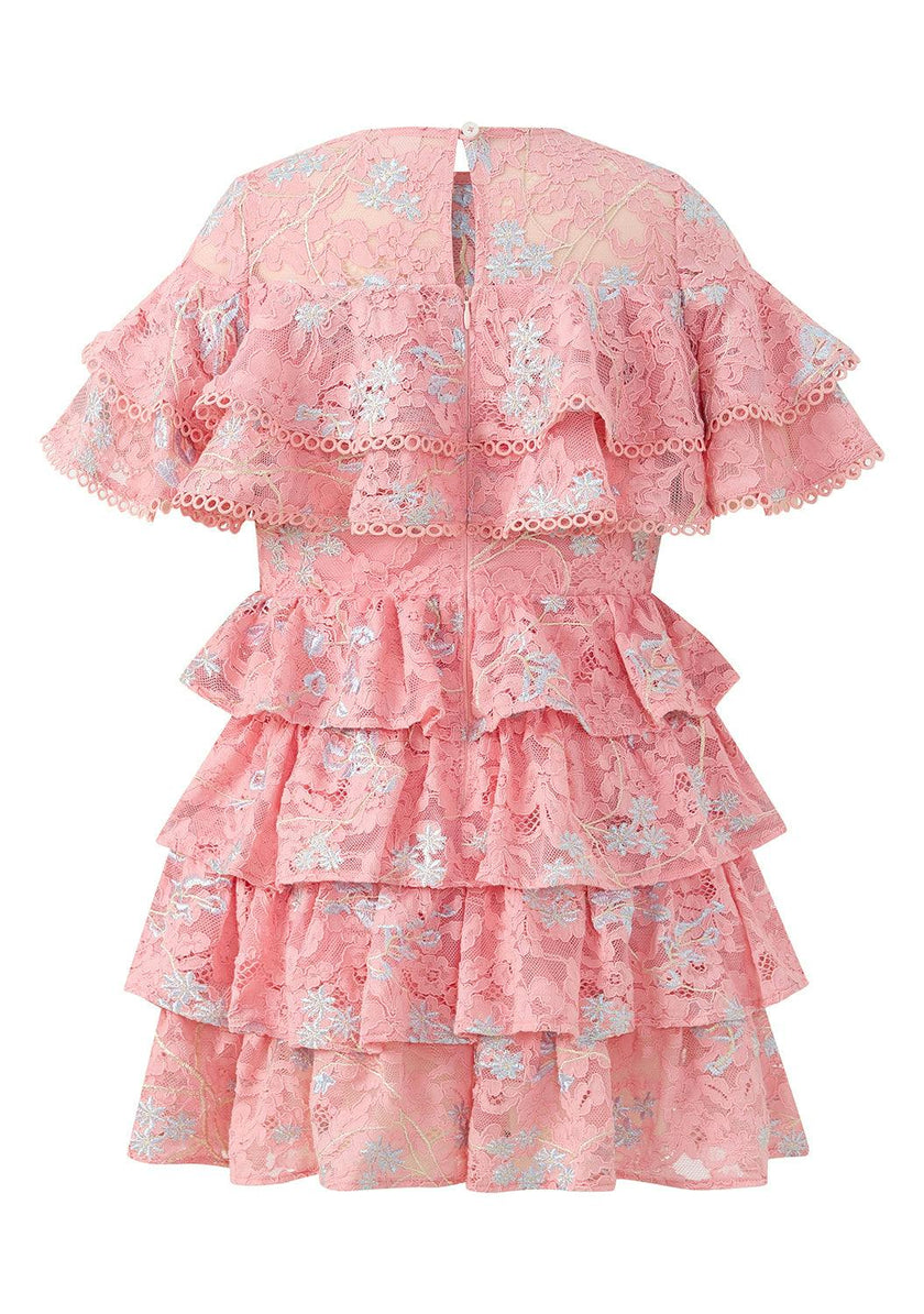 Allyson Frill Mini Dress