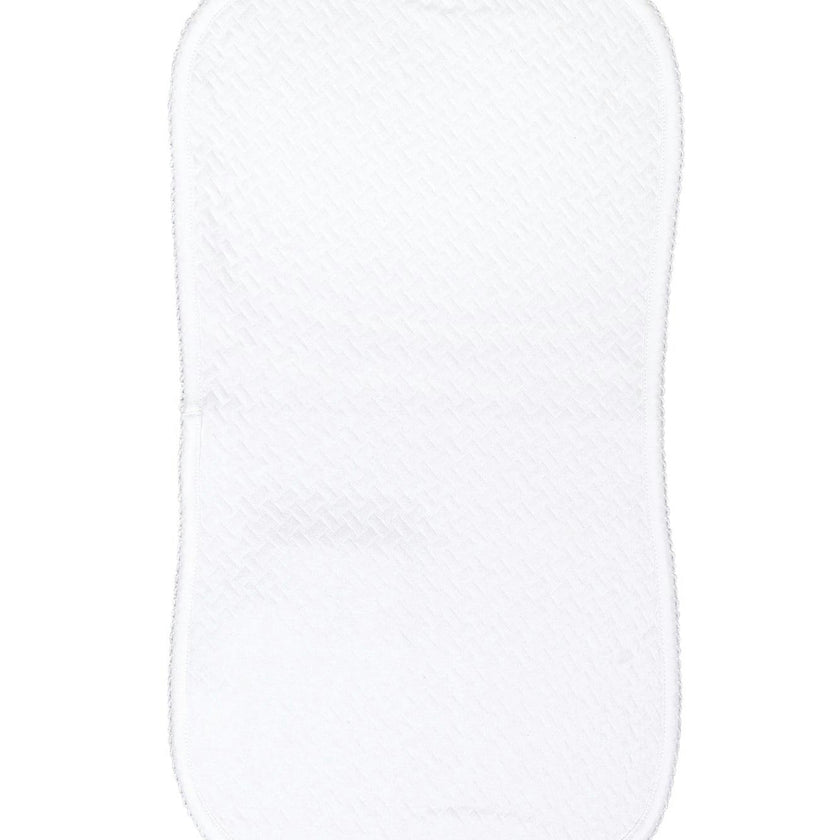 Basket Weave Baby Burp Cloth