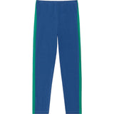 Weekend Elastic Waist Straight Fit Legging, Blue