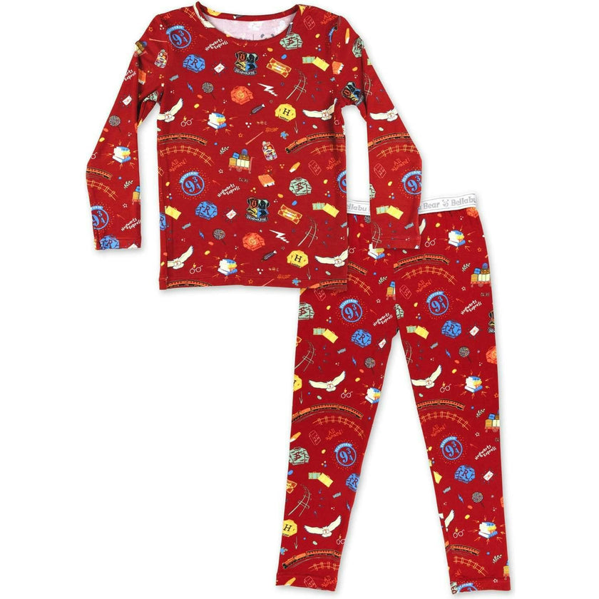 Hogwarts Express Bamboo Kids Pajamas