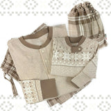 FAIR ISLE + FLANNEL Matching Family Christmas Pajamas