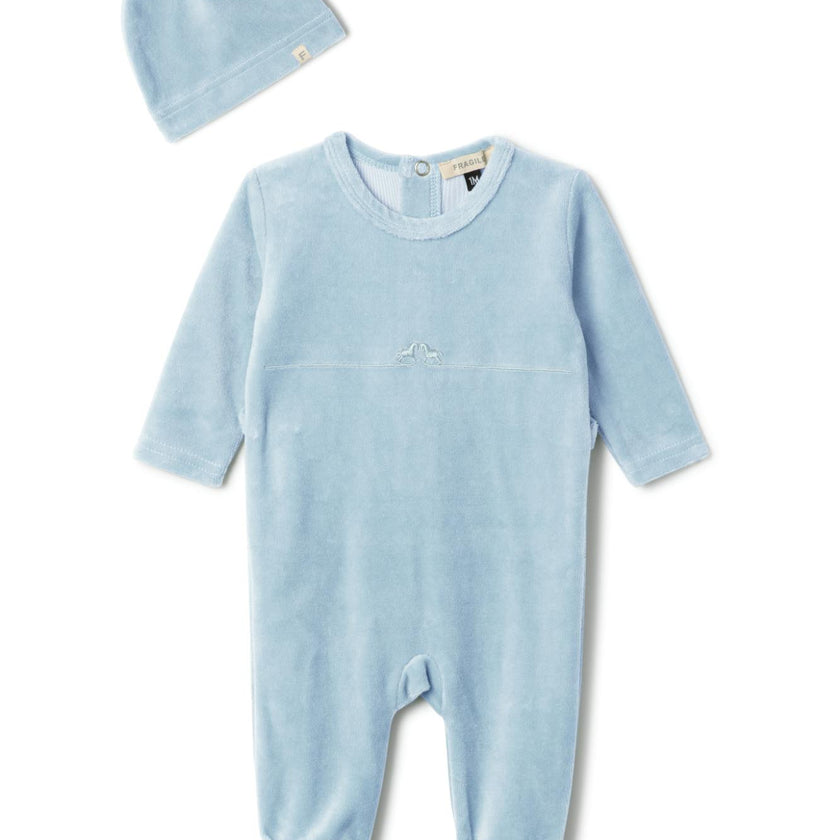 Rocking Stretch Onesie Blue