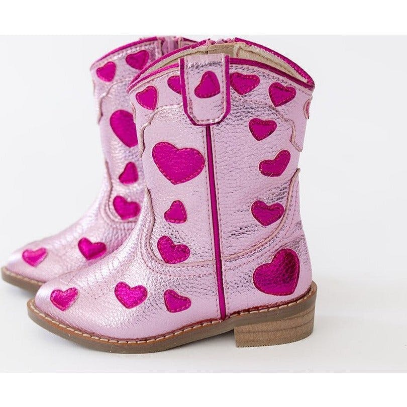 Cowgirl Lovestruck Boots, Pink