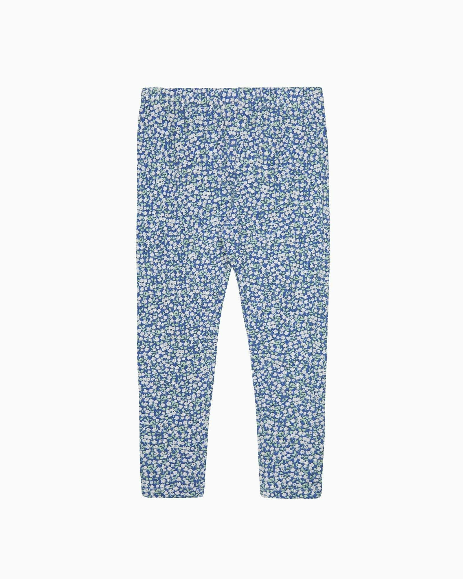 Leggings in Blue Floral