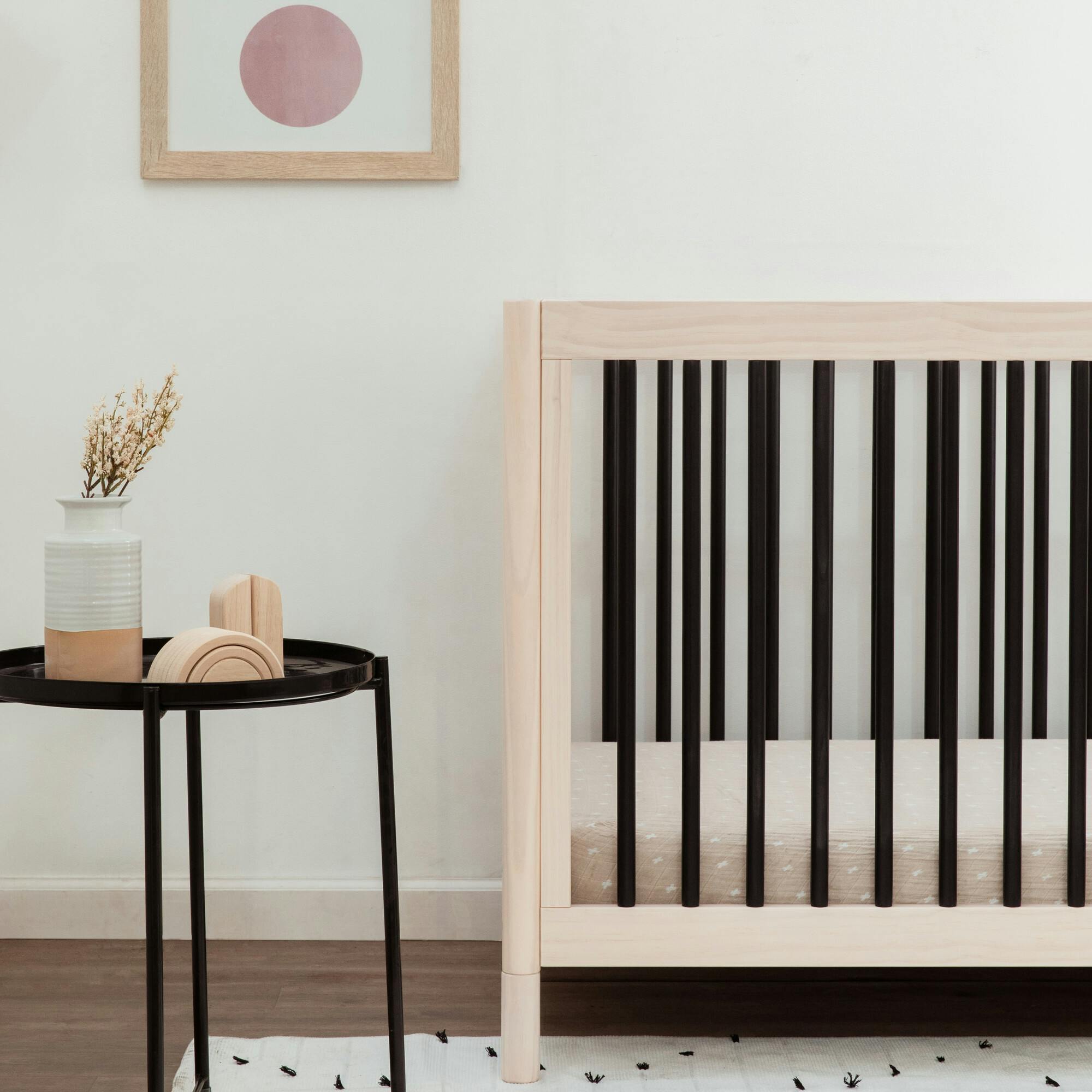 Gelato 4-in-1 Convertible Crib with Toddler Bed Conversion Kit