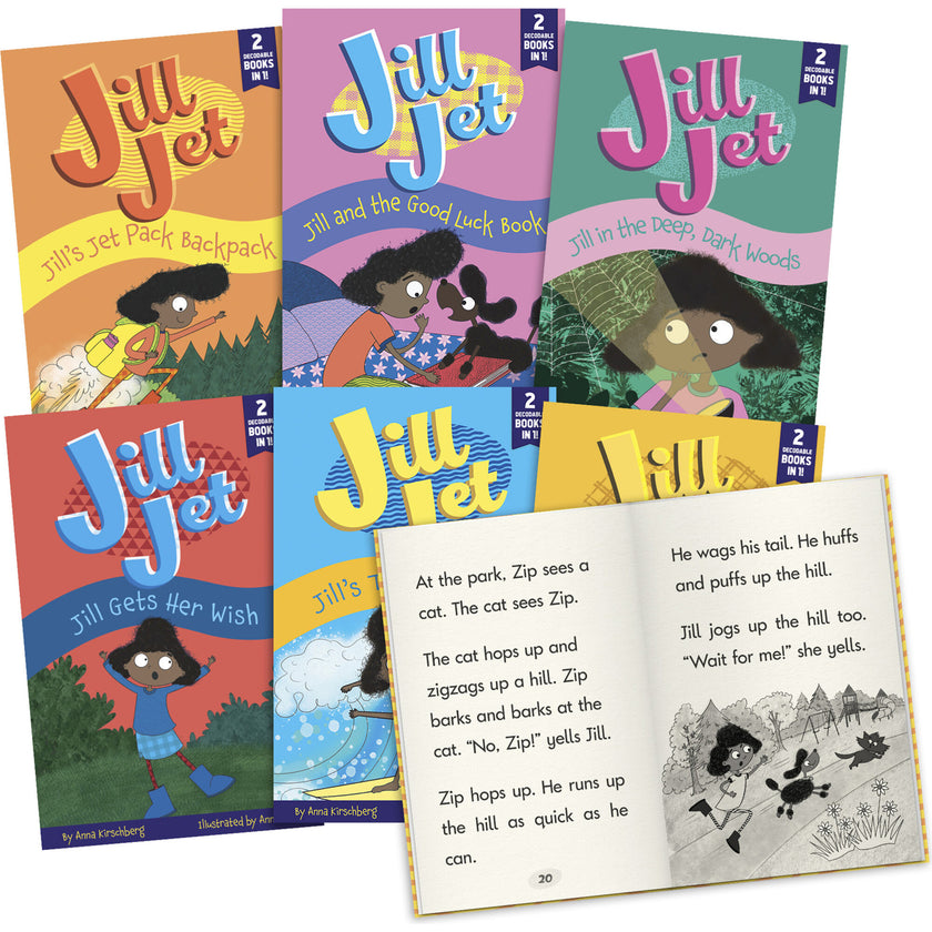 Jill Jet  Decodable Reader Chapter Books