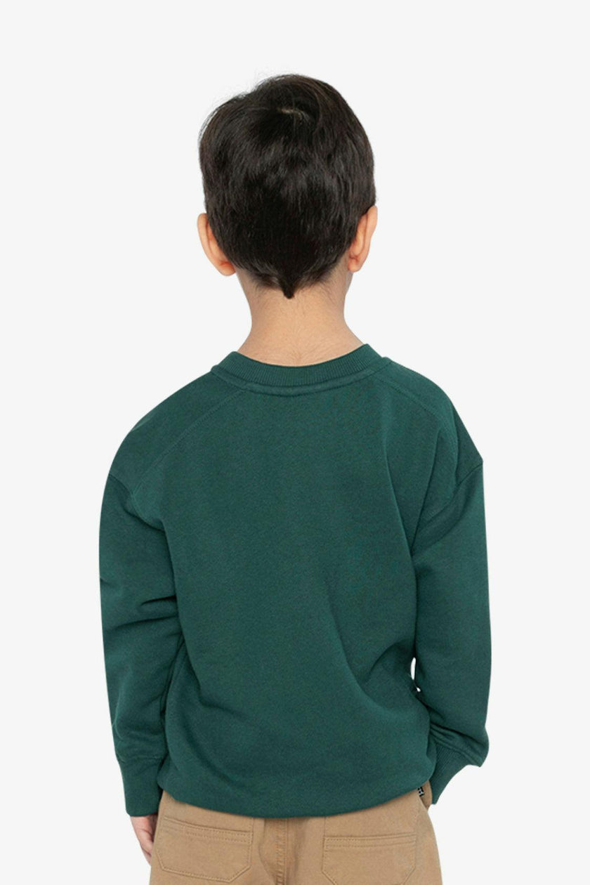 Fleece Sweatshirt Green Forest