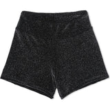Sparkle Velvet Black Short, Black