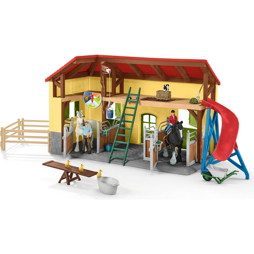 Schleich Farm World: Stable Playset