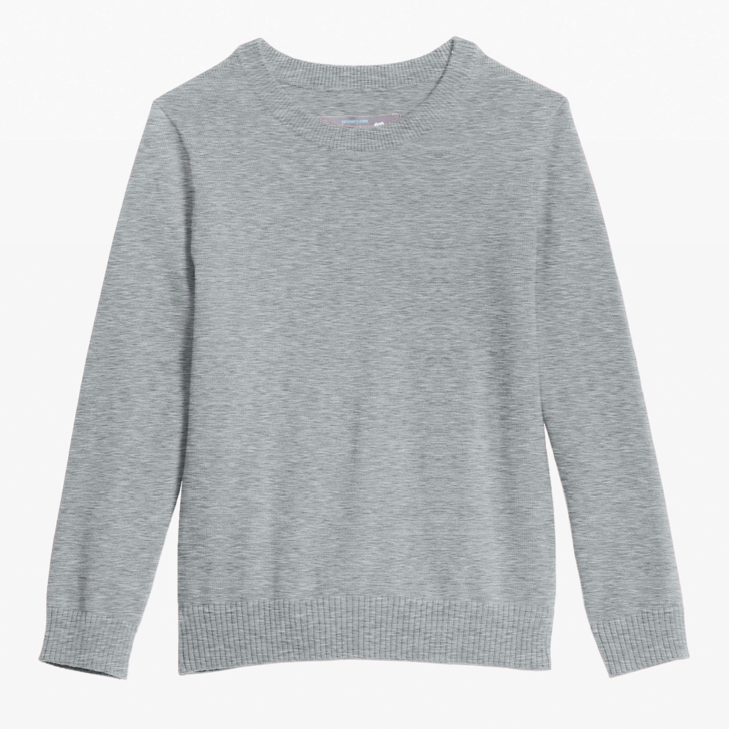 Kids crewneck sweater seasonal colors