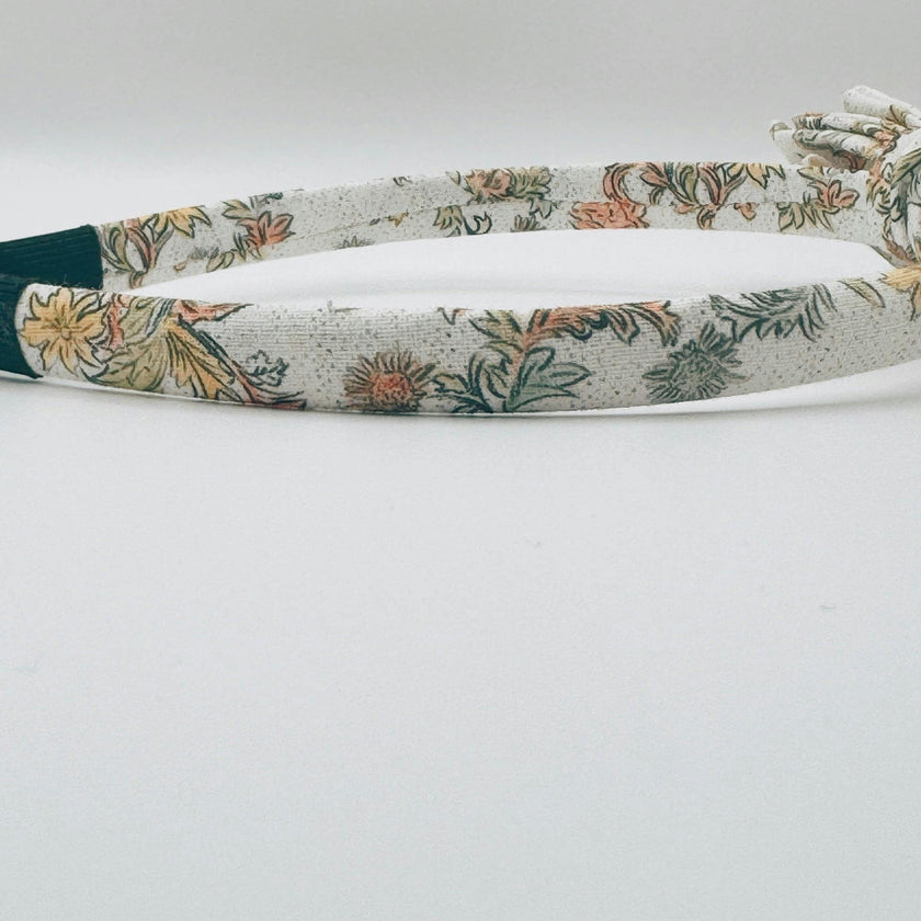 Three Little Bows Headband | Mustard Sage Bloom