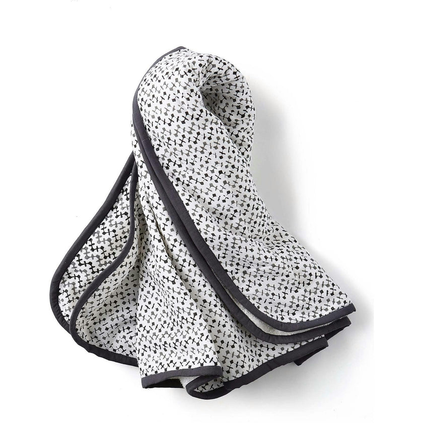 Block-Printed Terry Towel