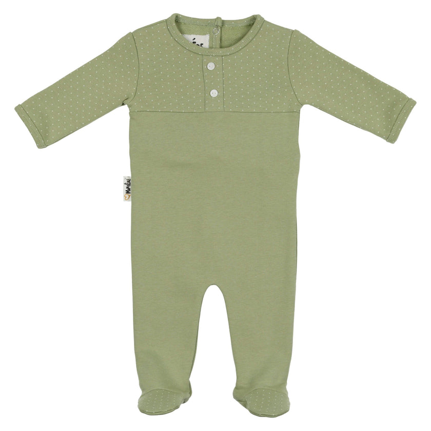 Textured Dot Footie
