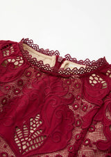 Gisele Embroidery Mini Dress
