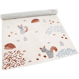 Flat Woven Graphic Print Rectangular Rug